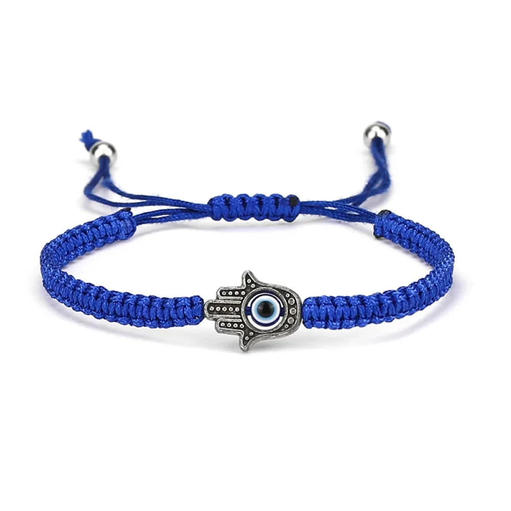 Best Evil Eye Bracelet for Men - Blue Hamsa