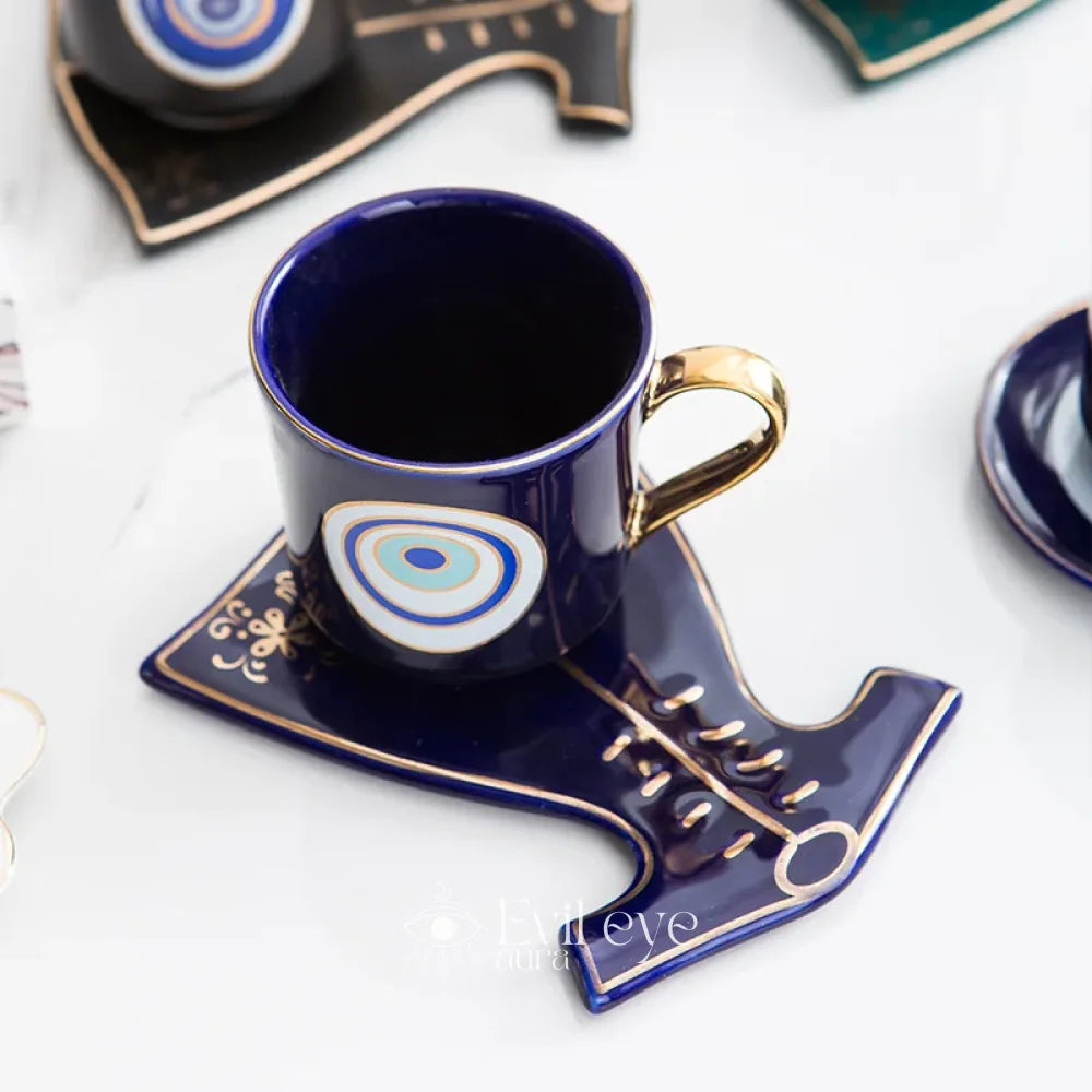 Blue Evil Eye Coffee Mug