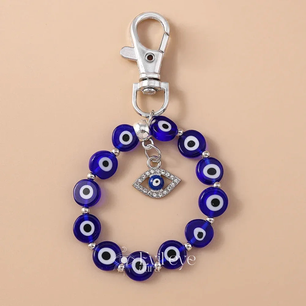 Boho Evil Eye Keychain - 1