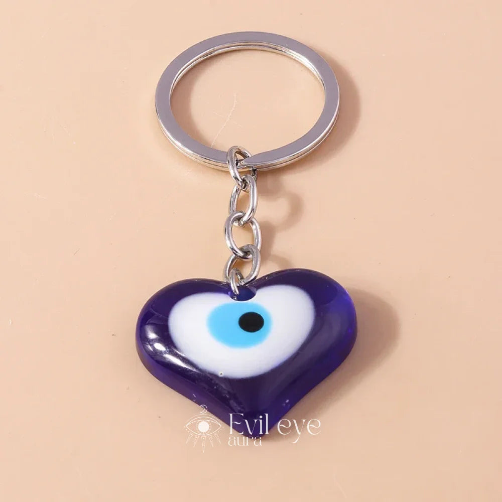Boho Evil Eye Keychain - 10