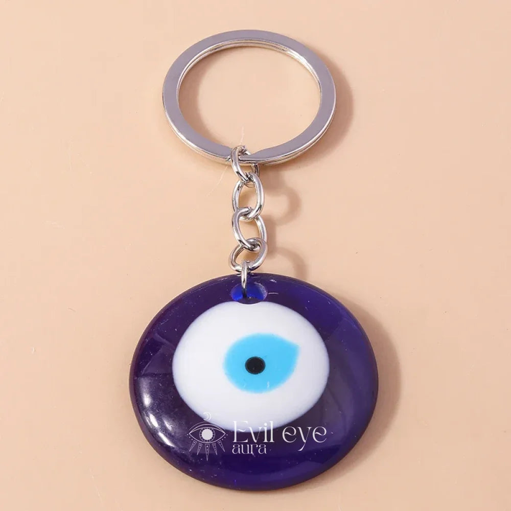 Boho Evil Eye Keychain - 11