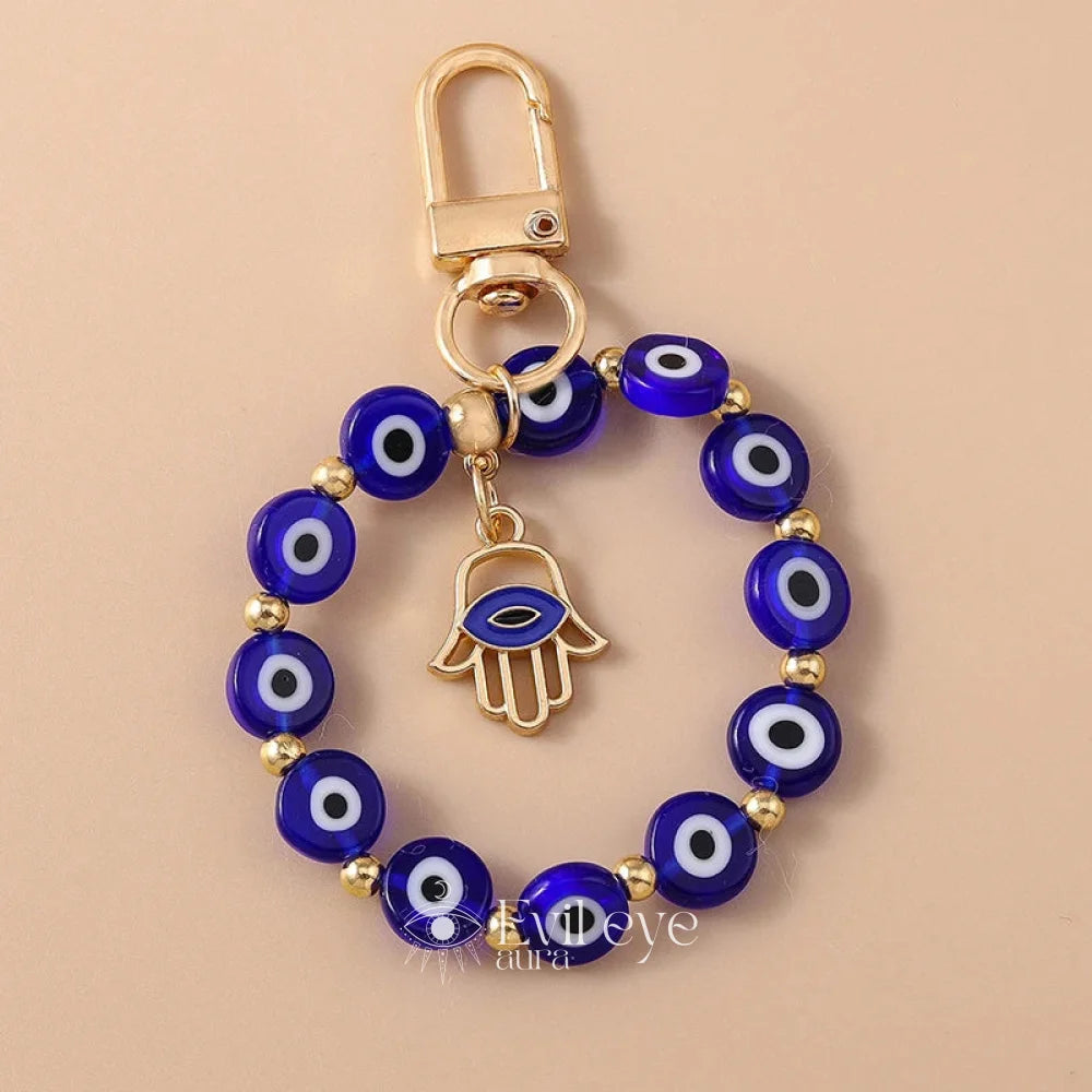 Boho Evil Eye Keychain - 3