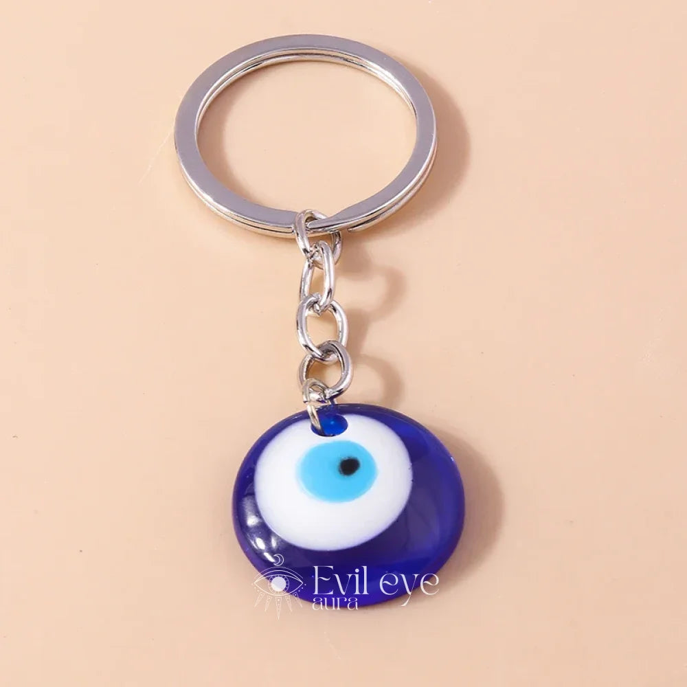 Boho Evil Eye Keychain - 6