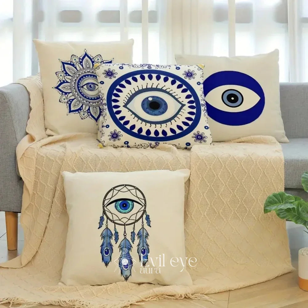 Evil Eye Accent Pillow