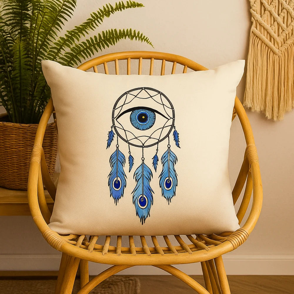 Evil Eye Accent Pillow