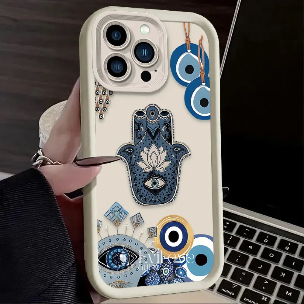Evil Eye Art Phone case - 1 / For iPhone 11