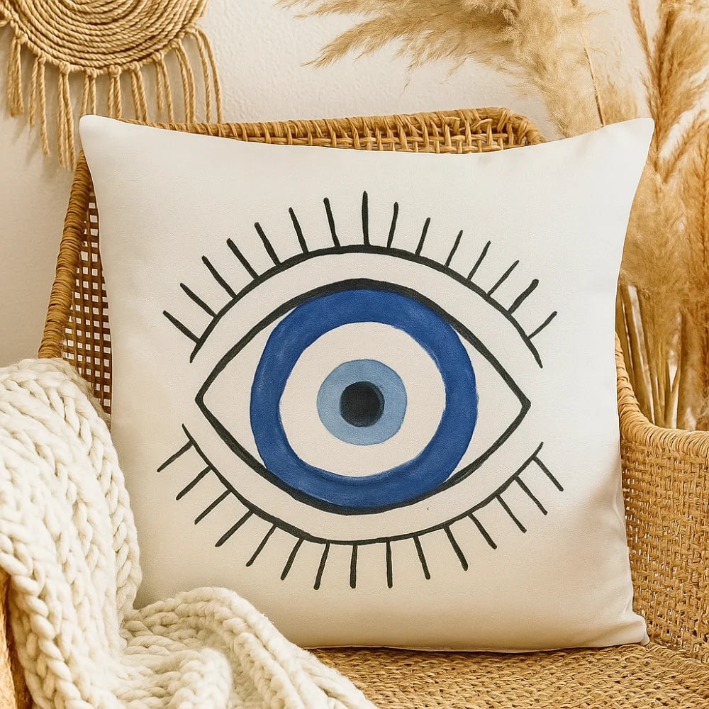 Evil Eye Decorative Pillow