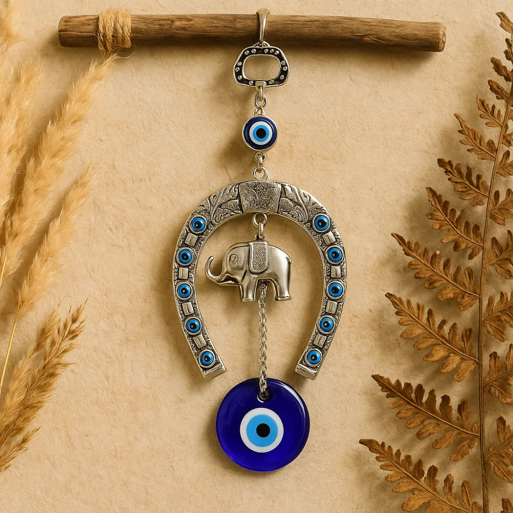 Evil Eye Horseshoe Wall Hanging
