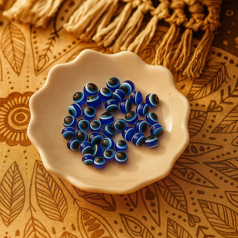 Evil Eye Round Beads