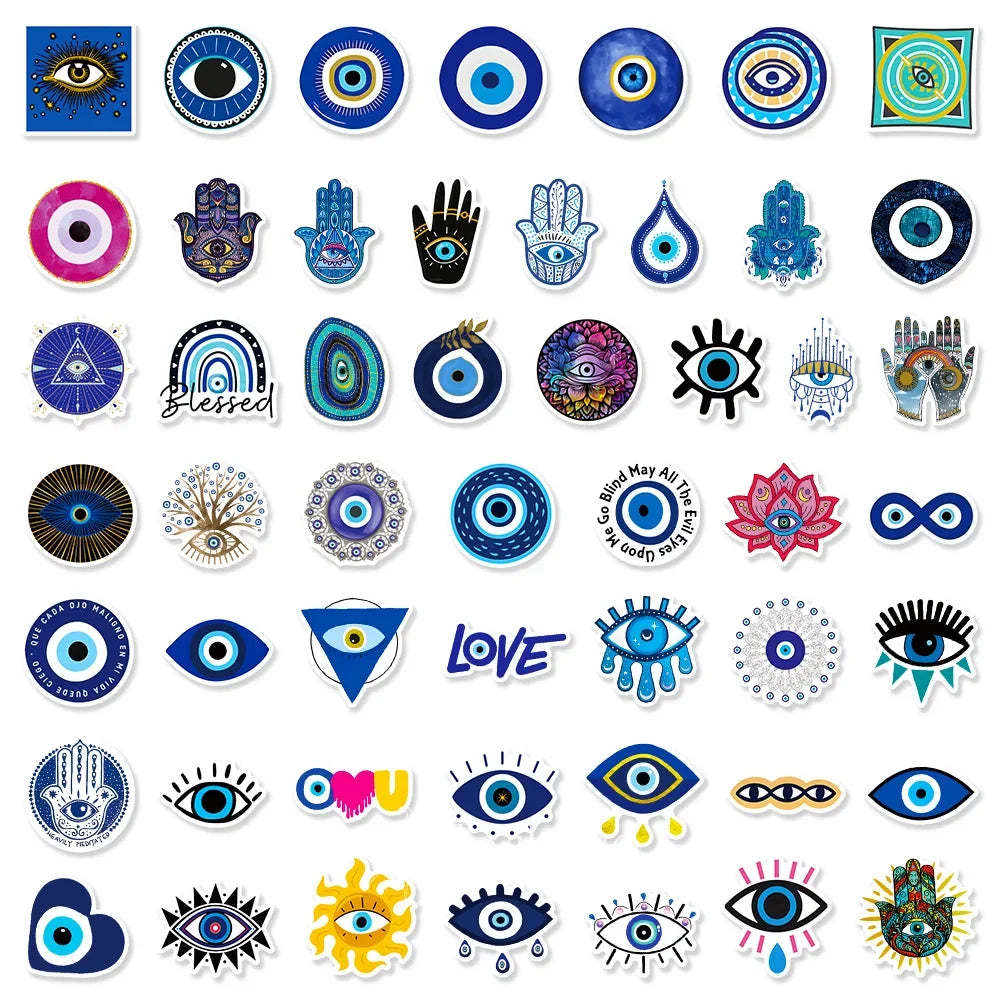 Evil Eye Sticker Patch