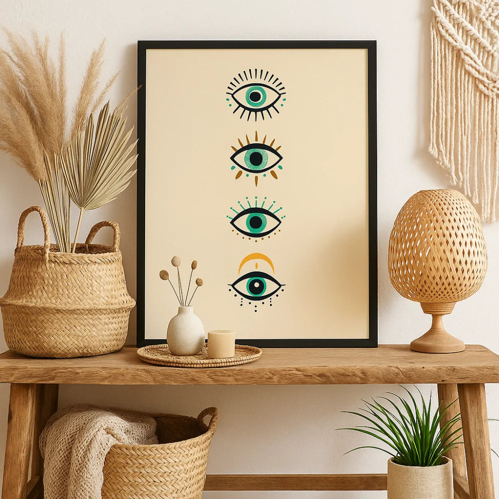 Evil Eye Talisman Painting