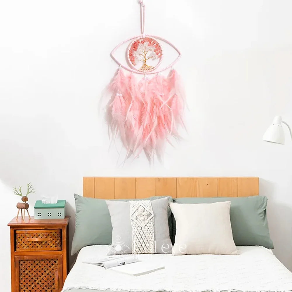 Evil Eye Tree of Life Dream Catcher