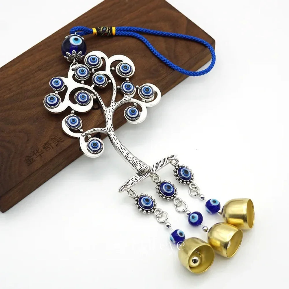 Evil Eye Tree of Life Wall Hanging