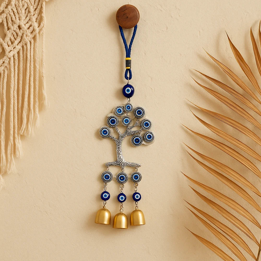 Evil Eye Tree of Life Wall Hanging
