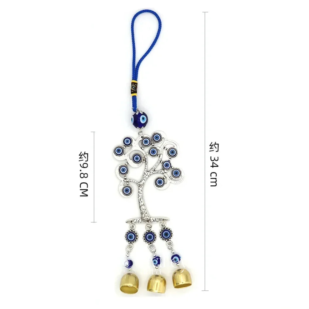 Evil Eye Tree of Life Wall Hanging