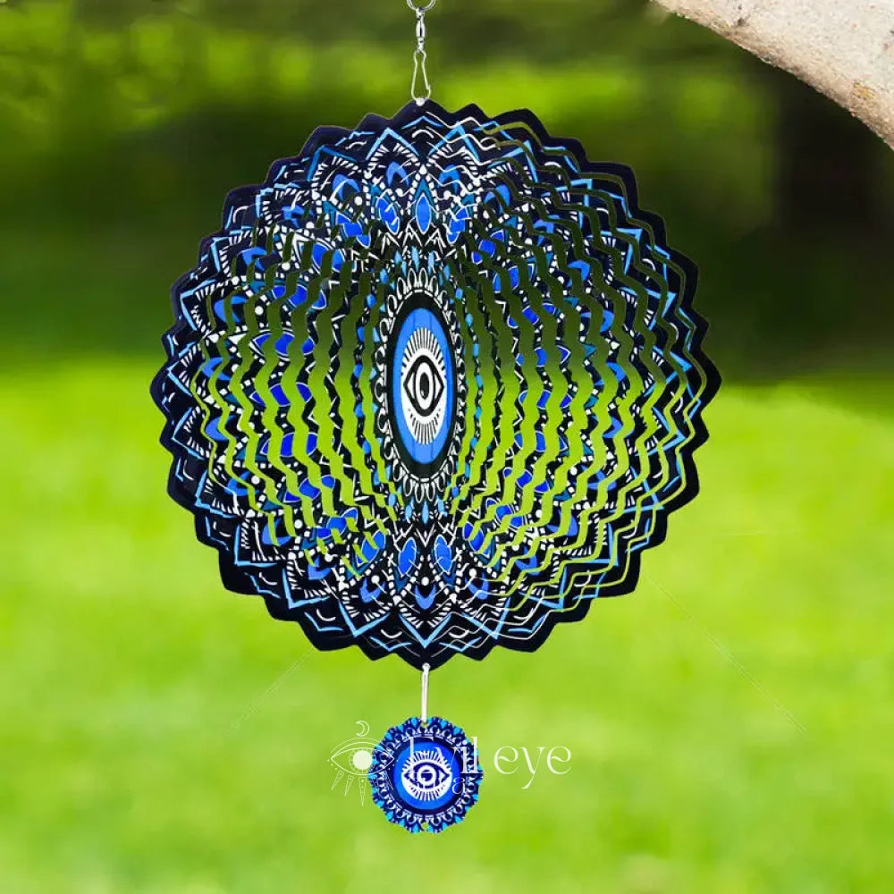 Evil Eye Wind Wall Hanging