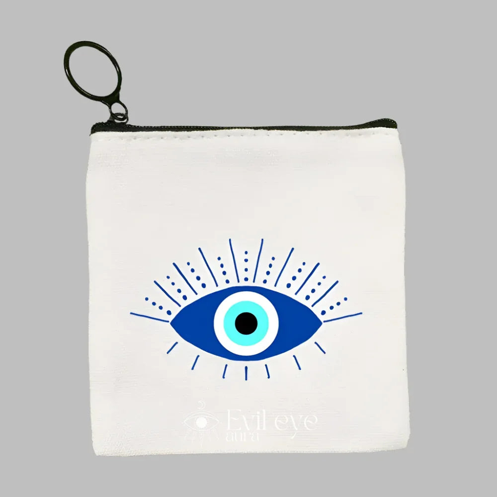 Evil Eye Zipper Bag - 5