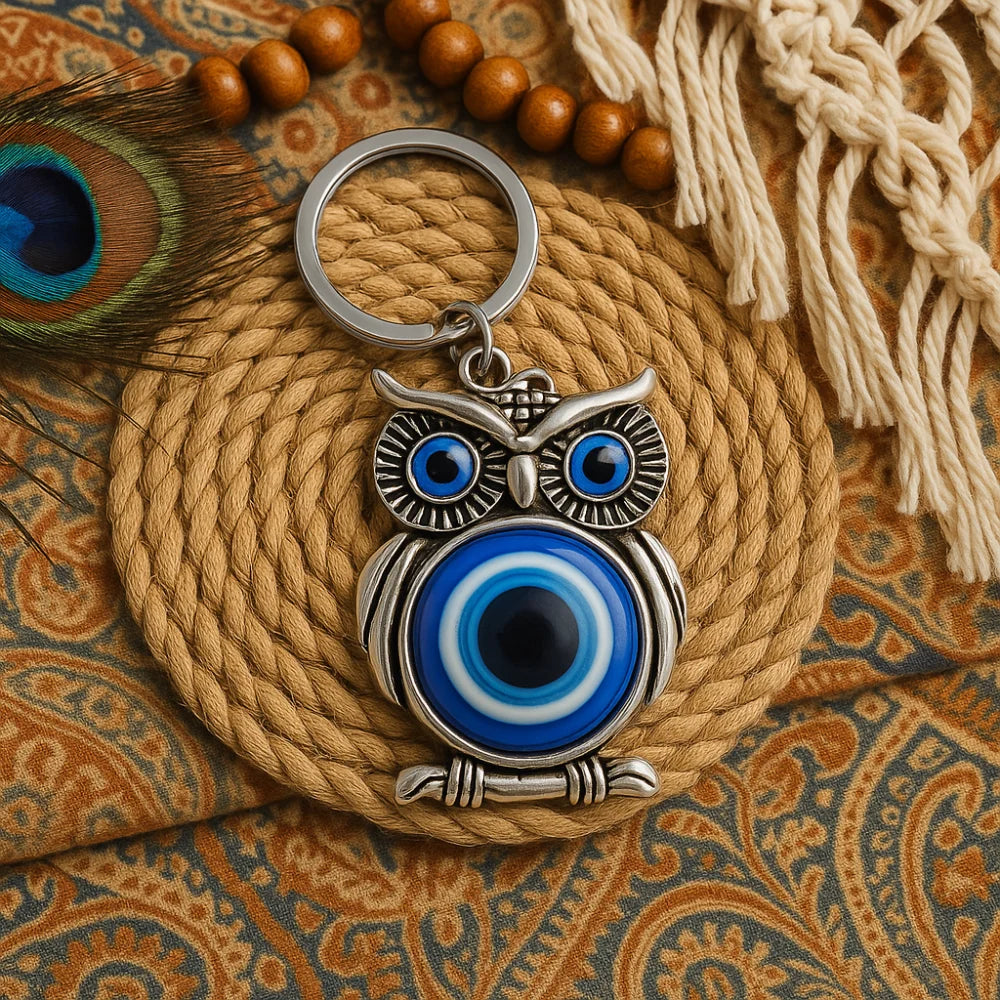 Fortune Evil Eye Keychain