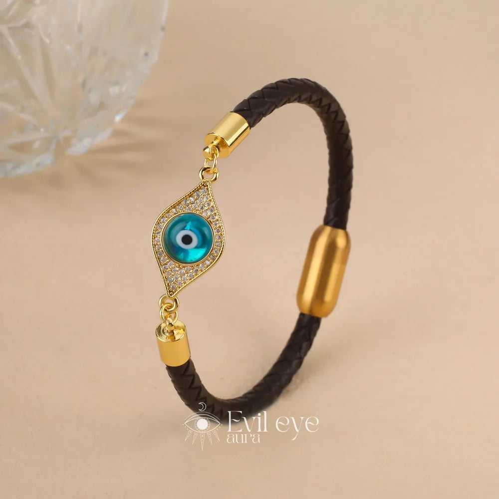 Genuine Evil Eye Bracelet - 10 / 17cm