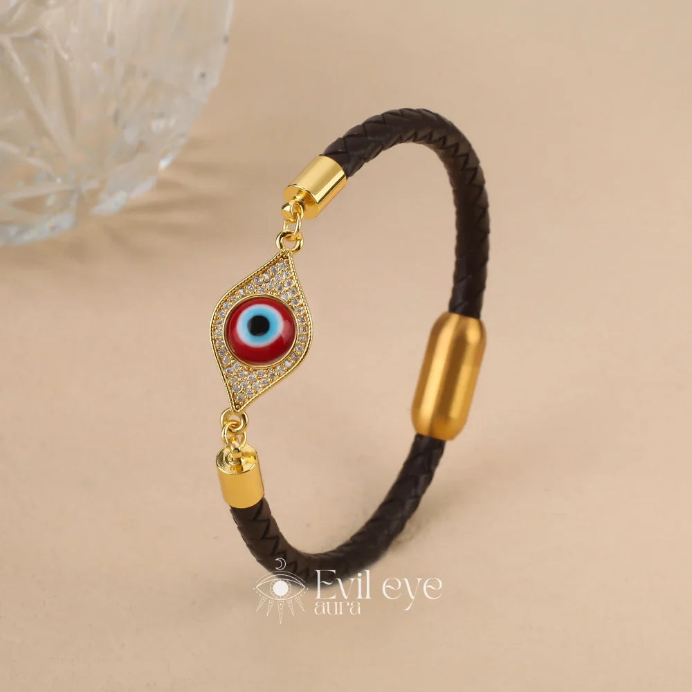 Genuine Evil Eye Bracelet - 12 / 17cm