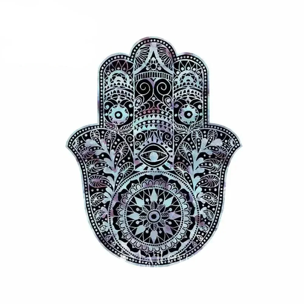 Hamsa Decal Sticker - Blue