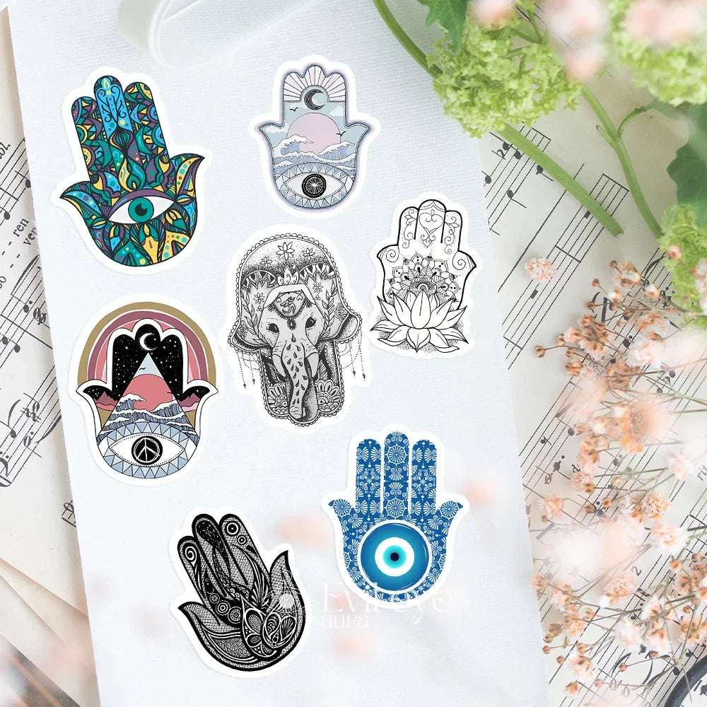 Hamza Hand Sticker