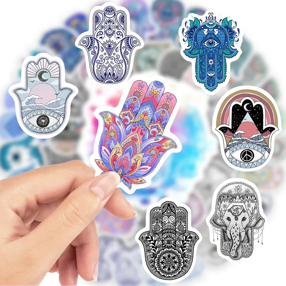 Hamza Hand Sticker