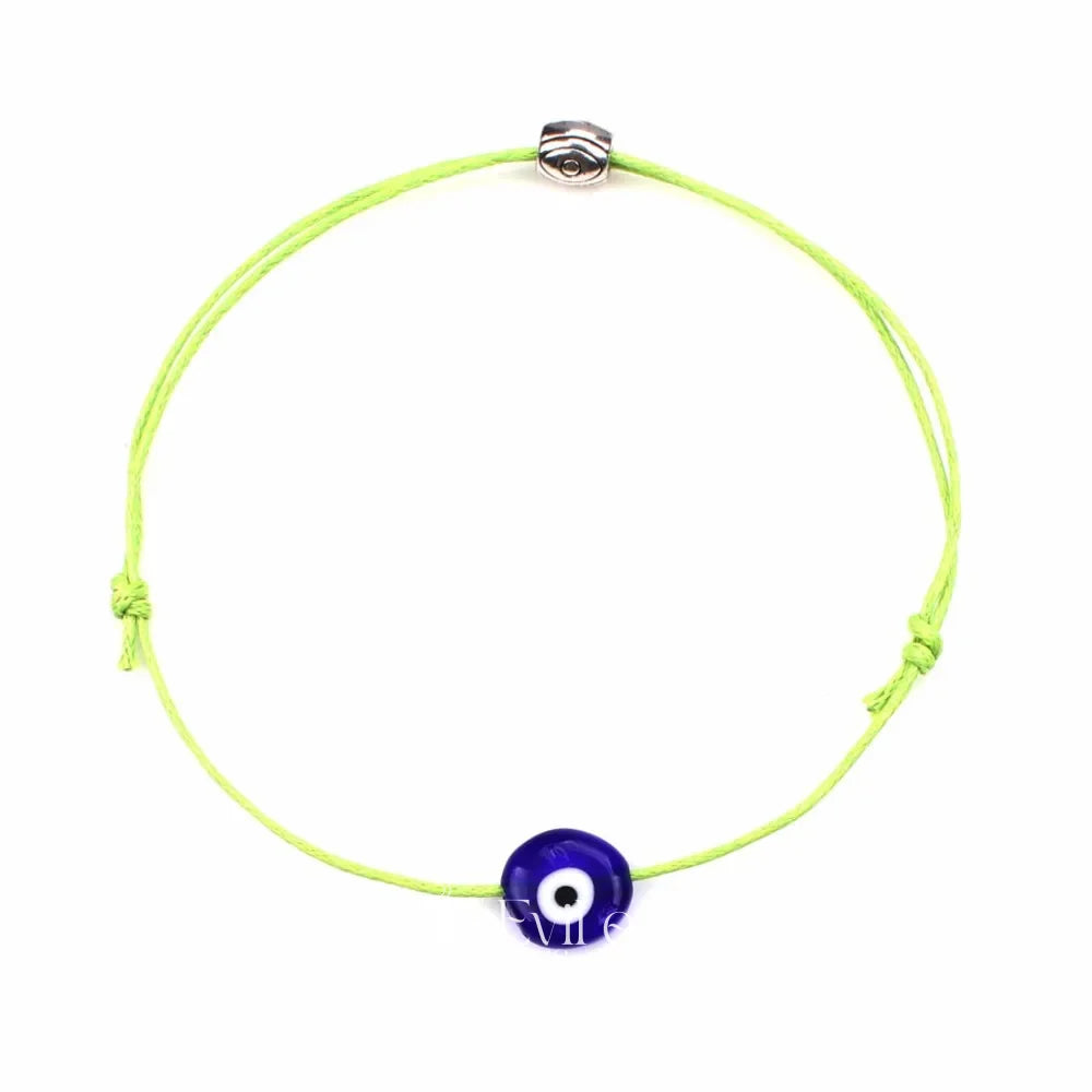 Light Green Evil Eye Bracelet