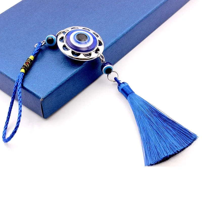 Lucky Eye Tassel Wall Hanging - Round