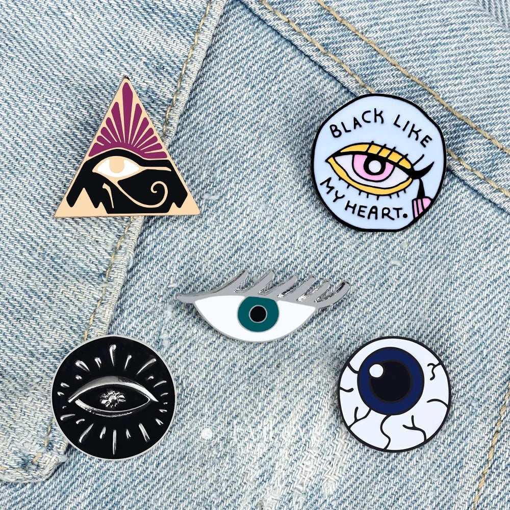 Metaphysical Evil Eye Pin