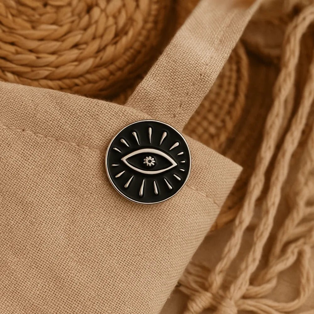 Metaphysical Evil Eye Pin