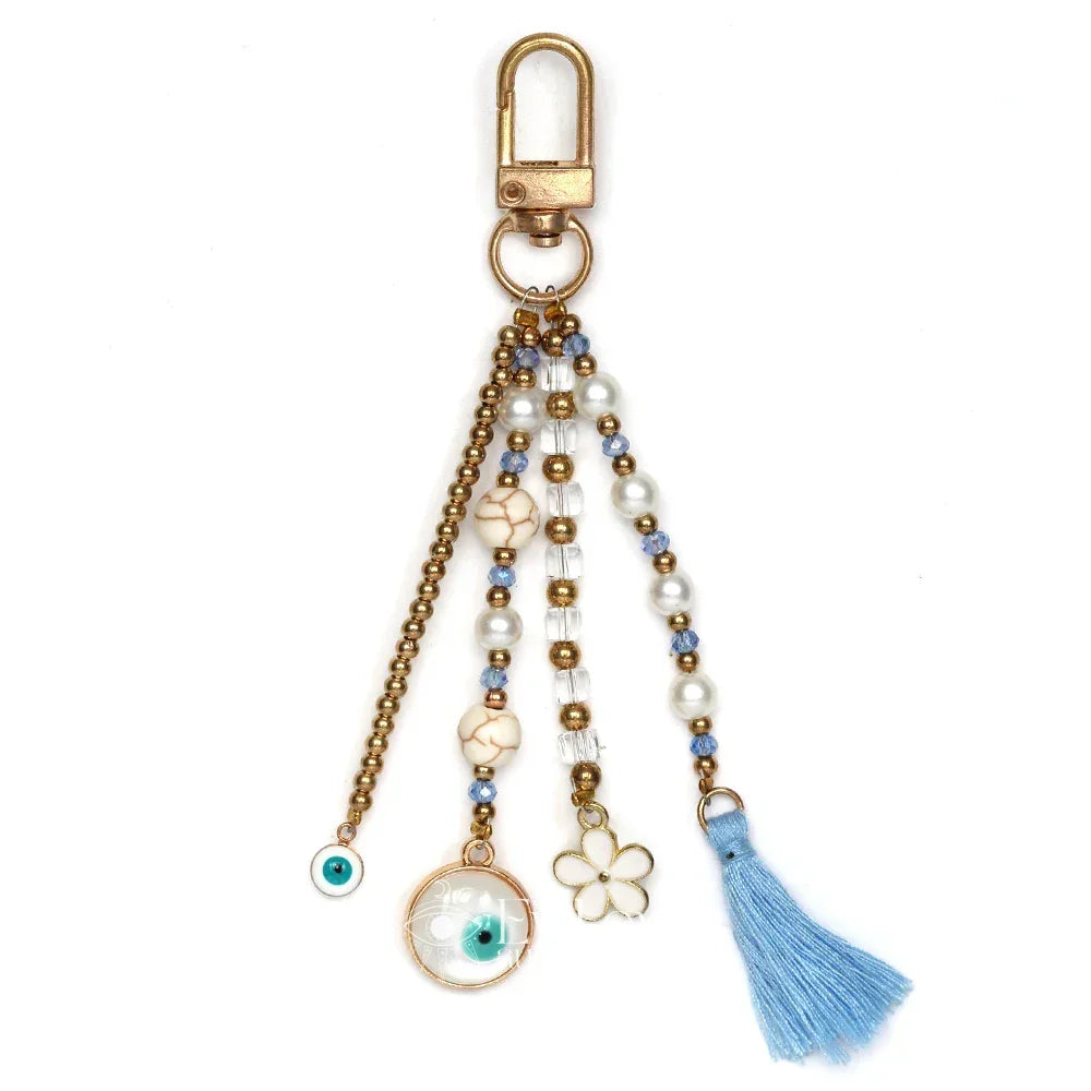 Multi Evil Eye Keychain - 13