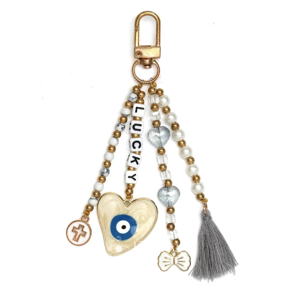 Multi Evil Eye Keychain - 2