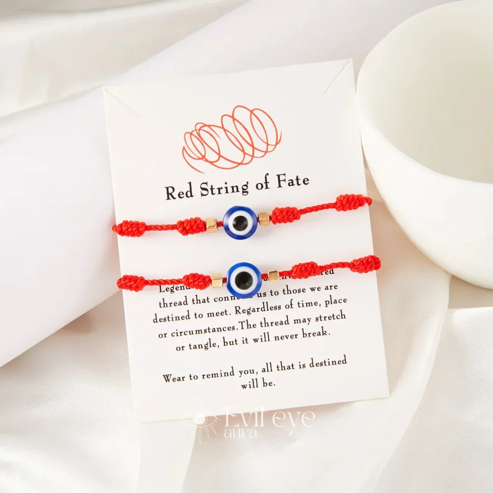 Red String Evil Eye Protection Bracelet