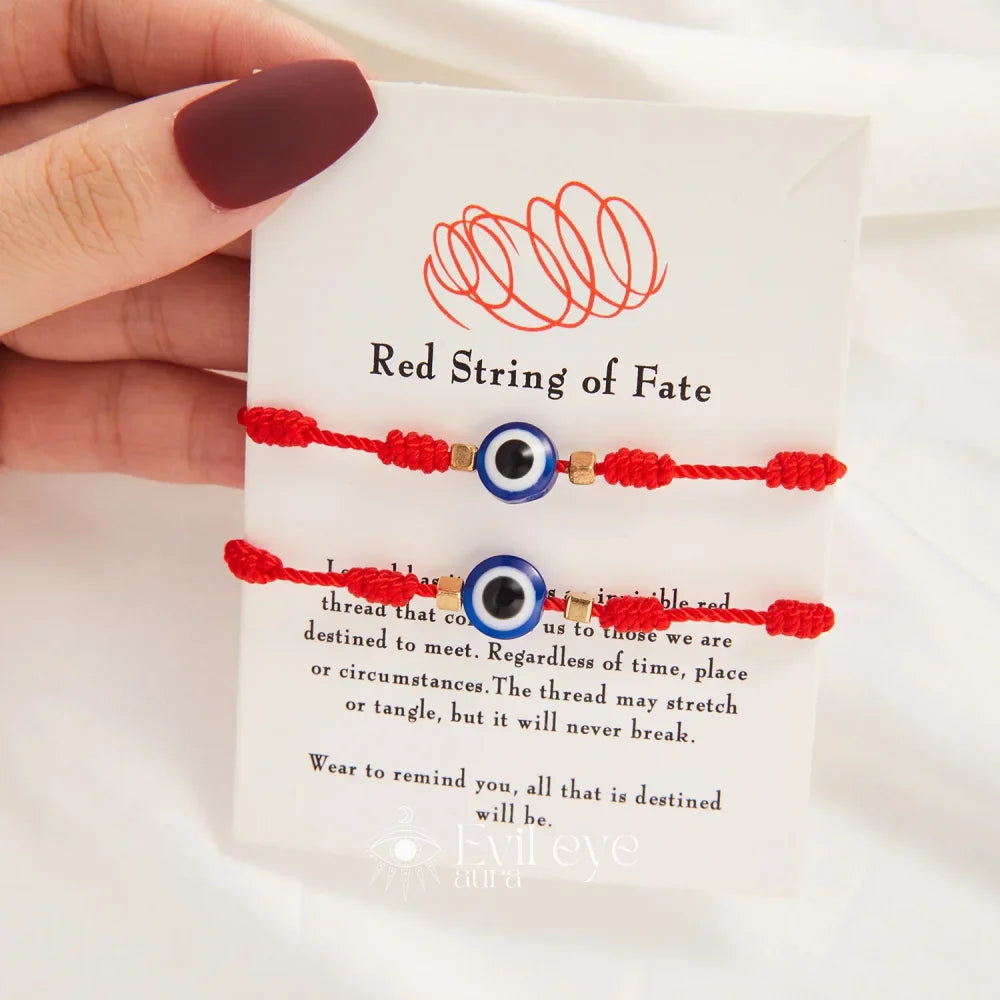 Red String Evil Eye Protection Bracelet