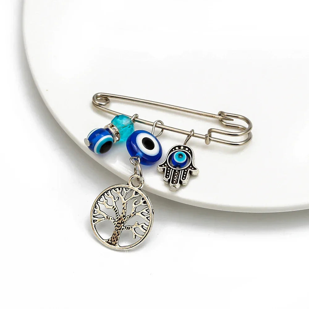 Tree of Life Evil Eye Pin